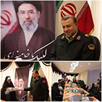 تجلیل فرمانده انتظامی گیلان از مقام شامخی معلم