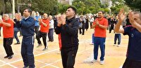 نهمین رویداد «طرح ملی سحر، ورزش روزانه» در آبیک