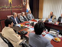 بازدید رئیس دانشگاه آزاد اسلامی از محصولات فناورانه خراسان رضوی