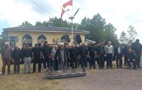 آسمانی شدن مادر شهید حسین بیانی در رشت