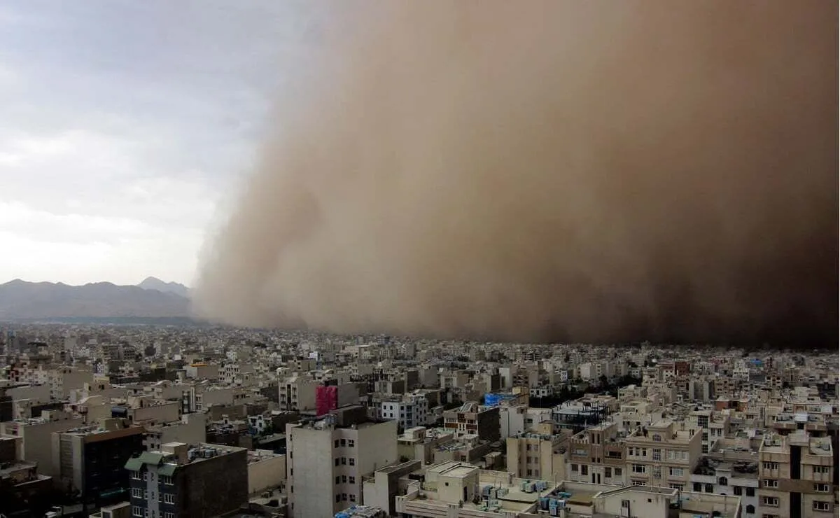 هشدار سطح نارنجی هواشناسی در استان یزد هشدار سطح نارنجی هواشناسی در استان یزد