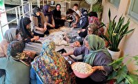 آغاز برداشت پیله‌تر ابریشم در روستای هنده خاله صومعه‌سرا