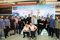 قهرمانی پاراشناگران خراسان رضوی در مسابقات کشوری