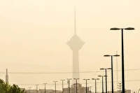 گسترش کانون‌های گردوغبار در استان تهران
