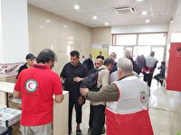 خدمت رسانی هلال احمر گیلان به هزار مراجعه کننده در نجف اشرف