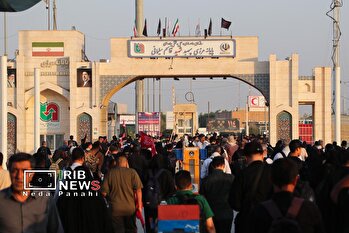 مرز مهران؛ گذرگاه پرشور زائران اربعین